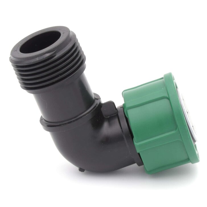 Irritec Winkel-Kupplung mit O-Ring, 1" IG/AG