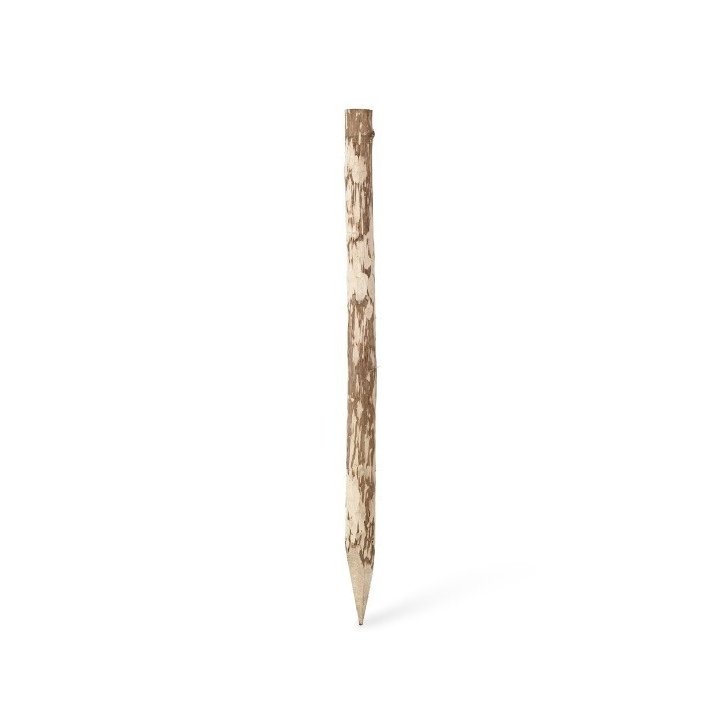 Holzpfosten Hasel naturbelassen gespitzt Ø 6 - 10, 180 cm lang