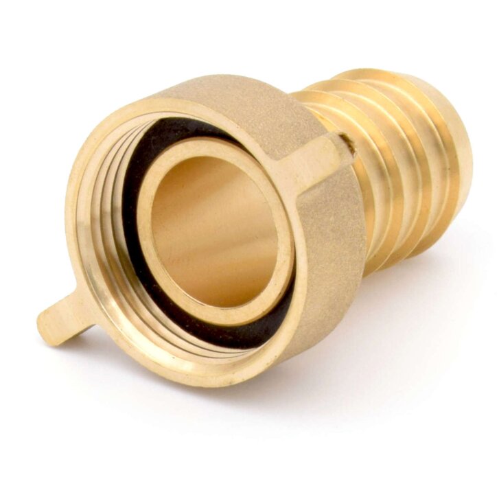 Schlauchverschraubung Messing (versch. Größen) 3/4" x 20 mm