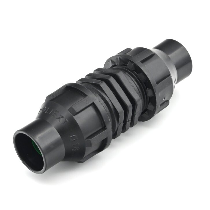 Poliext Anschlussstücke Lock 16 mm, für Tropfschlauch Kupplung 16 mm