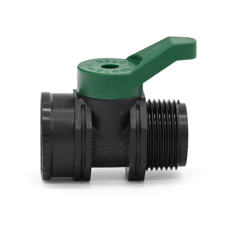 Mini-Kugelhahn 1"IG x 1"AG, PN4