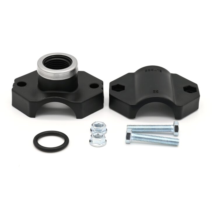 Anbohrschelle für PE-Rohr verstärkt 32 mm x 1/2"