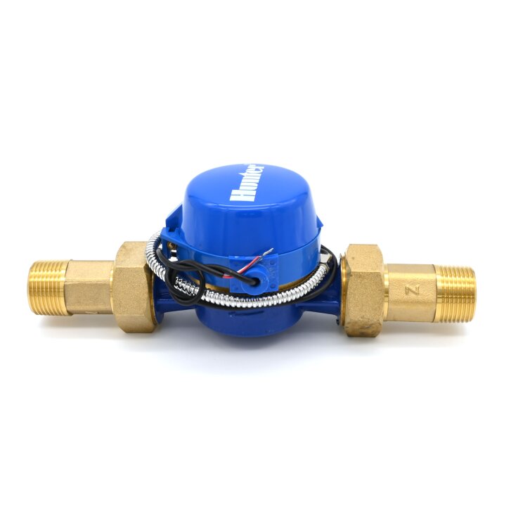 Hunter HC Durchflussmessgerät, Wasserzähler, Wasseruhr HC-100-FLOW, 1" AG