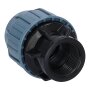 PP Kupplung mit Innengewinde PN16 DVGW - Trinkwasser 32 mm x 1 1/4" IG