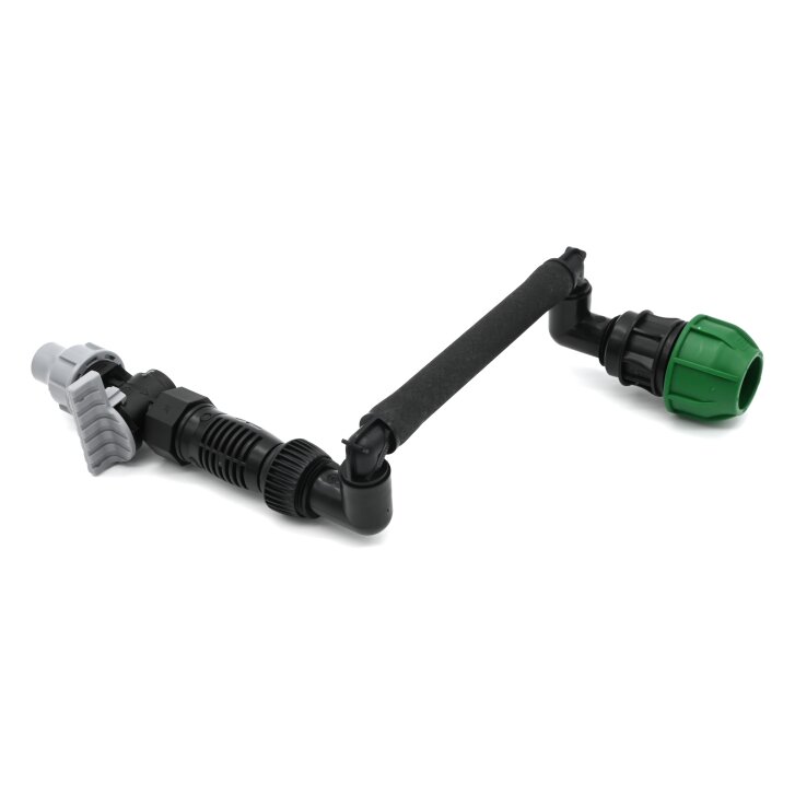 Tropfrohr-Anschluss-Set mit Swing Joint an PE Rohr 32 mm