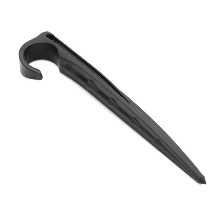 Erdspieß/ Erdhaken für Tropfrohr 16-20 mm Schwarz