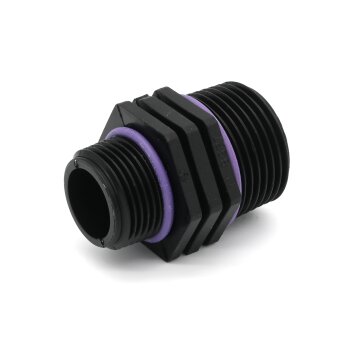 Tavlit Reduktionsnippel mit O-Ring 1" AG x 3/4" AG