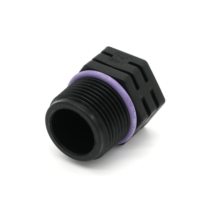 Tavlit Endstopfen mit O-Ring 3/4" AG