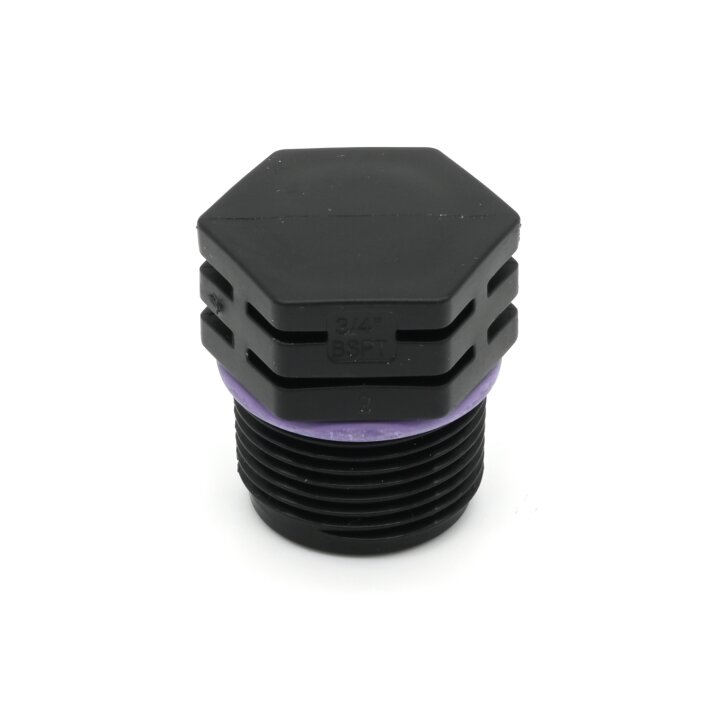 Tavlit Endstopfen mit O-Ring 3/4" AG