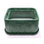 CARSON Ventilschacht Typ 1220-12 | Rechteckig 38 × 54 cm, Höhe 31 cm, PE-HD, Grün