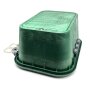 Montierte Jumbo Ventilbox mit 6 Hunter Ventilen, Filter, Kugelhahn und Entlüftung (verschiedene Ausführungen)