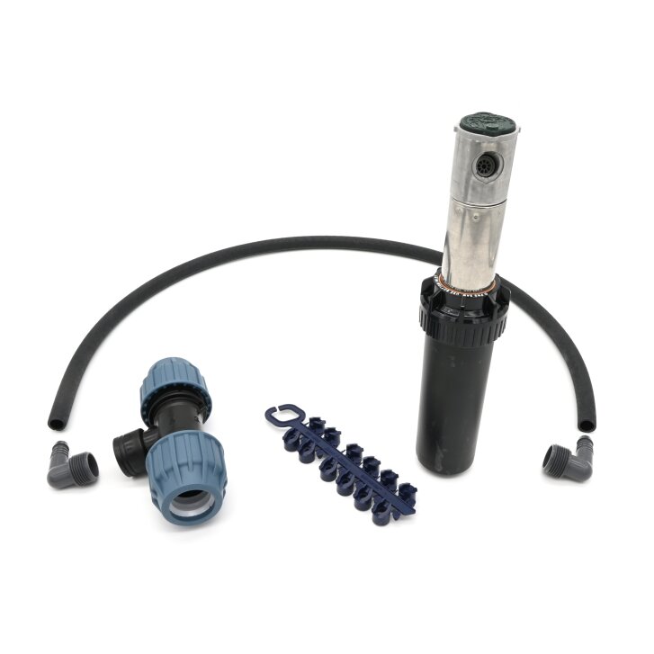 Rain Bird Regner Set T-Stück 32 mm Premium (5004-PLUS-PRS-PC-SAM-SS + PN16 Kupplung)