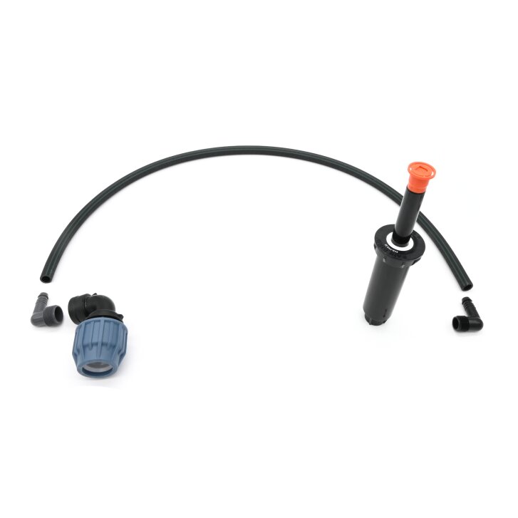 Rain Bird Düsengehäuse 1800 Set für Sprühdüsen Winkel 32 mm Standard (1804-SAM-PRS30 + PN16 Kupplung)