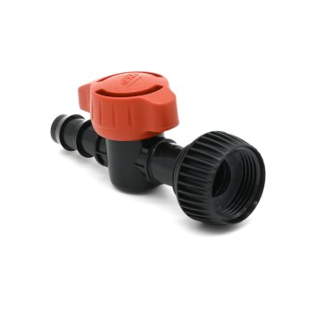 Teco Kugelhahn 3/4" Überwurf x 13 mm...