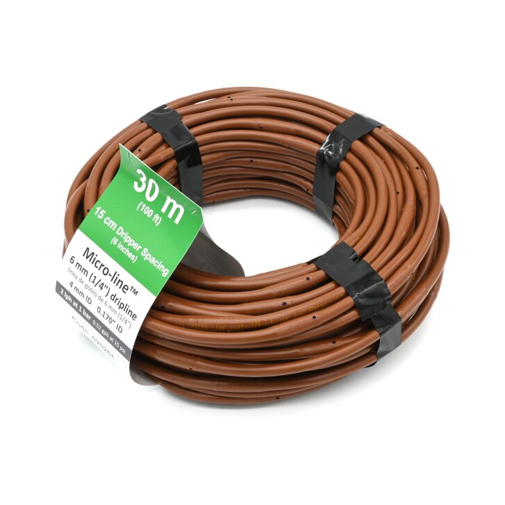 Teco Micro-Line 4/6 mm Mikrotropfrohr, Tropferabstand 15 cm, 30 m